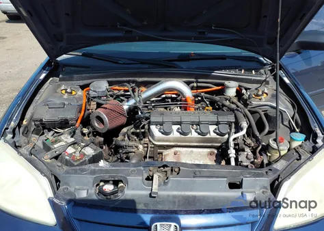 2003 Honda Civic Lx z USA, uszkodzony, nr VIN 2HGES16583H596470